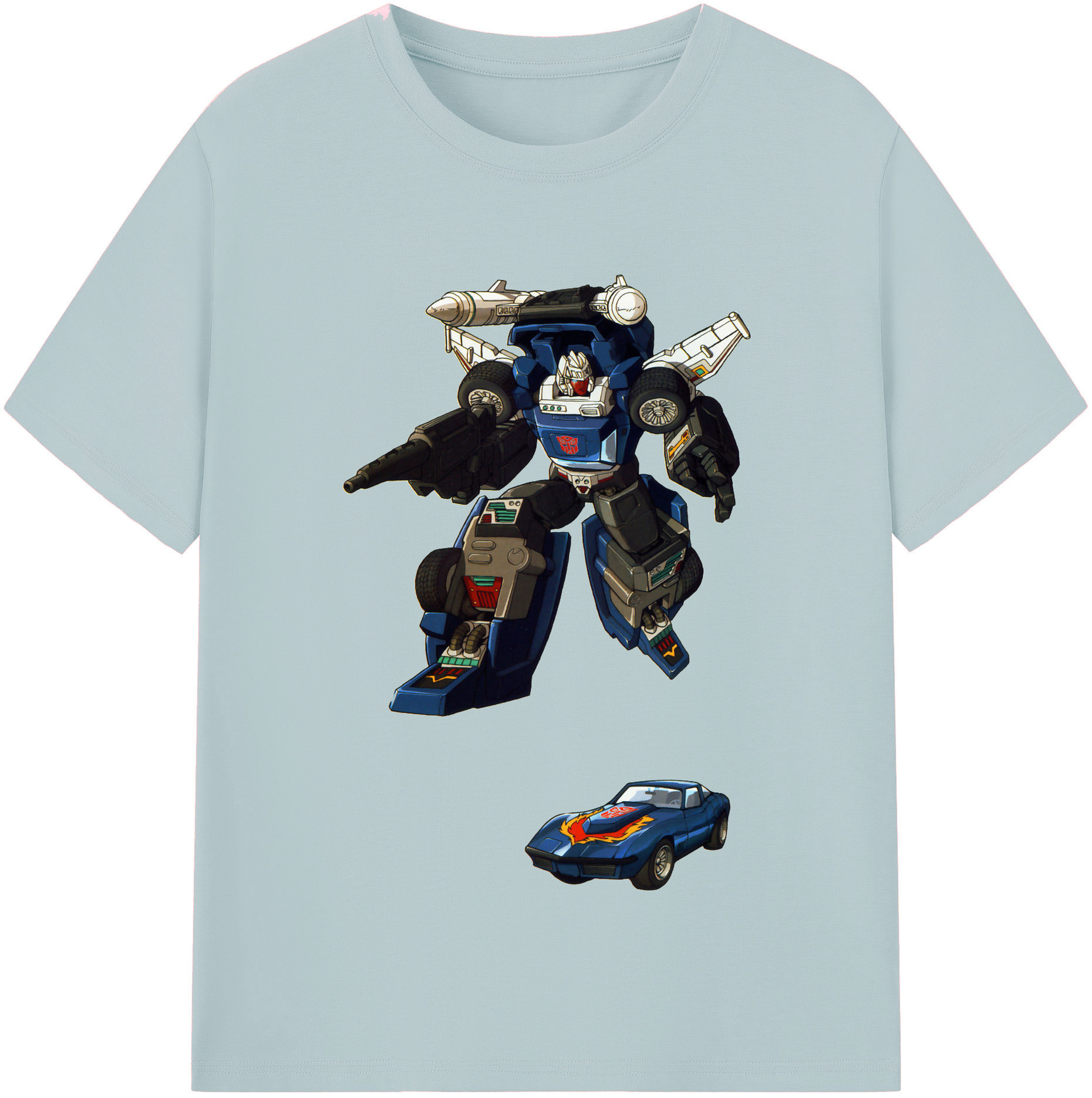 （画像用）  綿100％半袖Tシャツ（フロントプリント）